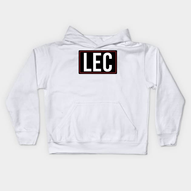 Leclerc - Driver Tag Kids Hoodie by GreazyL